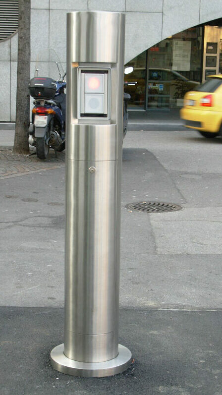 Custom designed communication pole with integrated traffic control system