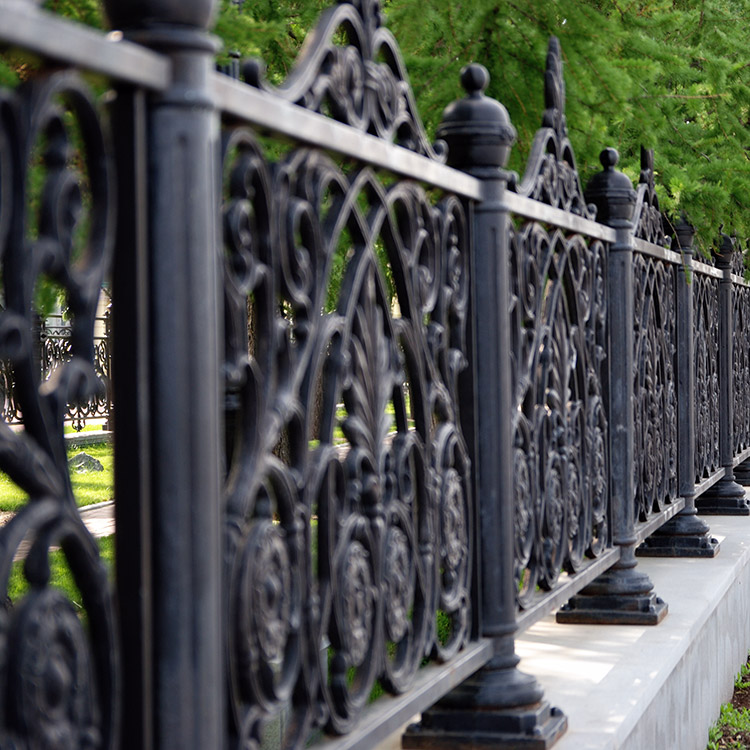Photo of decorative railing