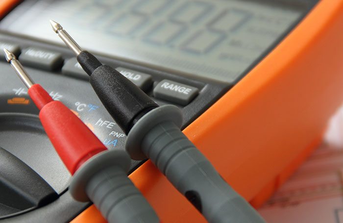 Electrical multimeter testing device