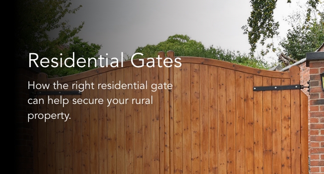 Residential gate blog