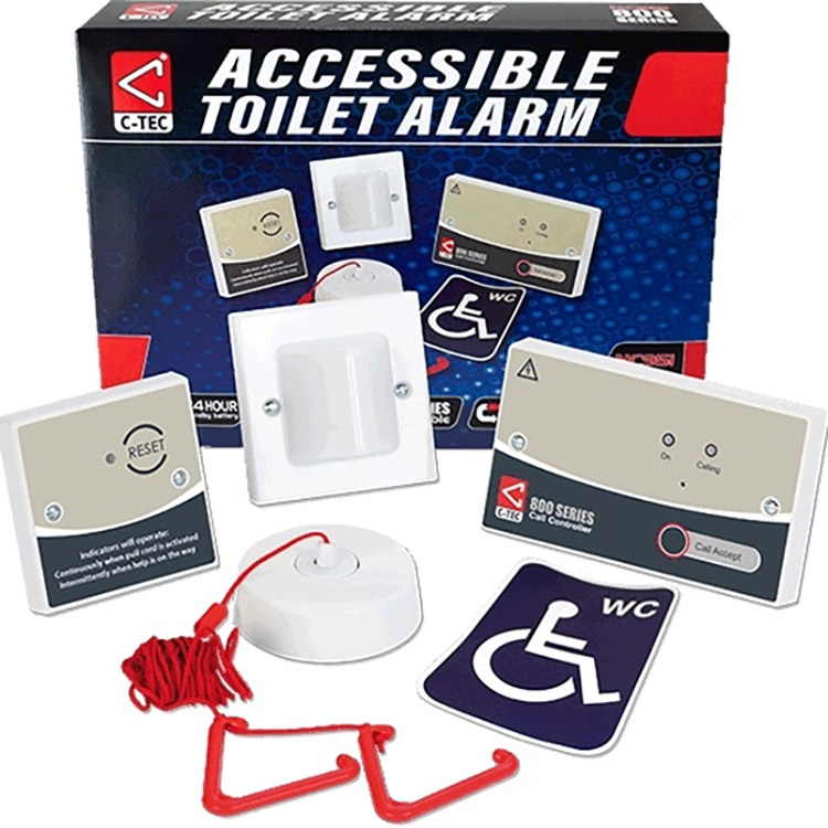 Photo of toilet alarm installation kit